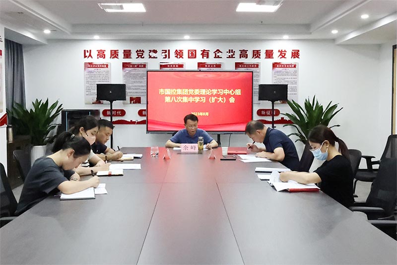 市國控集團(tuán)召開黨委理論學(xué)習(xí)中心組第八次集中學(xué)習(xí)（擴(kuò)大）會(huì)